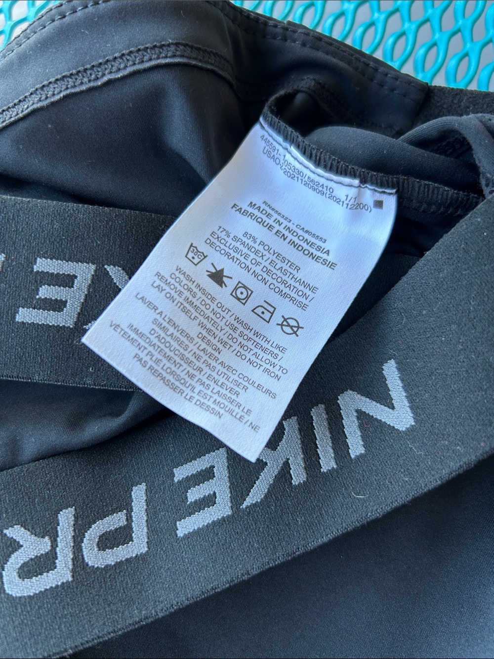 Nike Pro Black Long-Sleeve Performance Crop Top with Swoosh - Picture 11 of 11